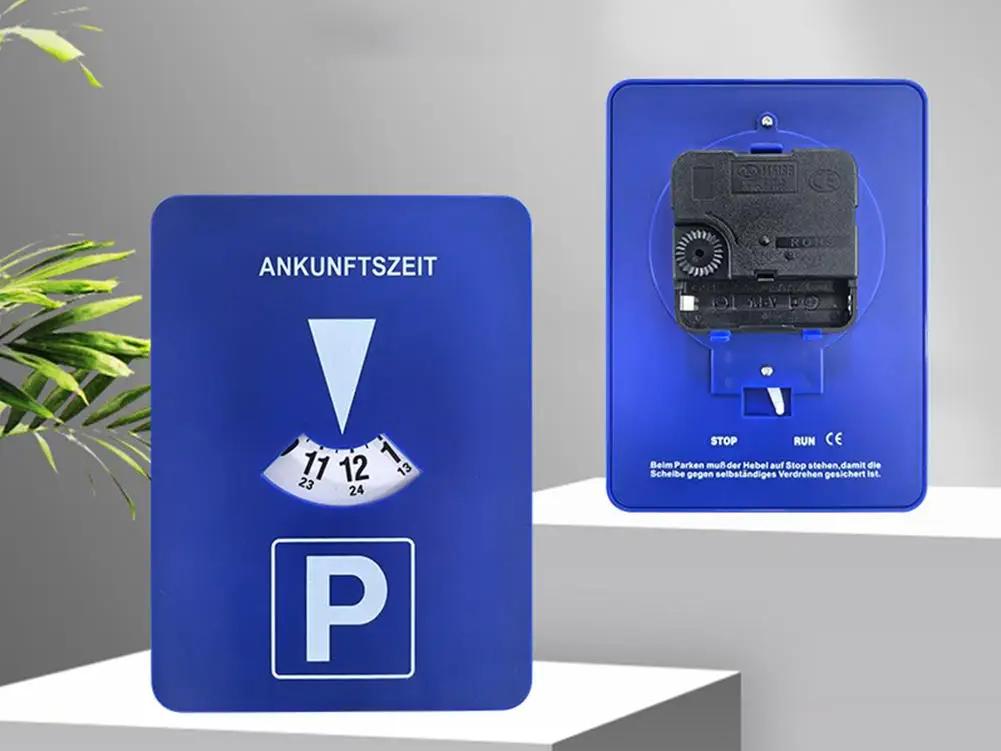 Digital Parking Disc – Blue Plastic Parking Clock